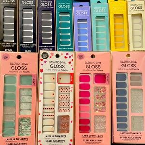 Brand New Dashing Diva gel nail strips 12 packs
